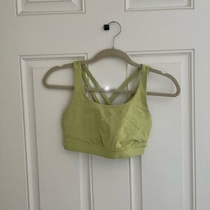 Lululemon Athletica Light Green Sports Bra